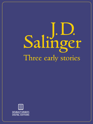cover image of Three Early Stories (Illustrated)